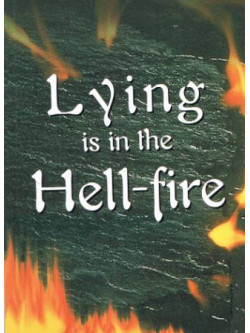 Lying is in the Hell-fire